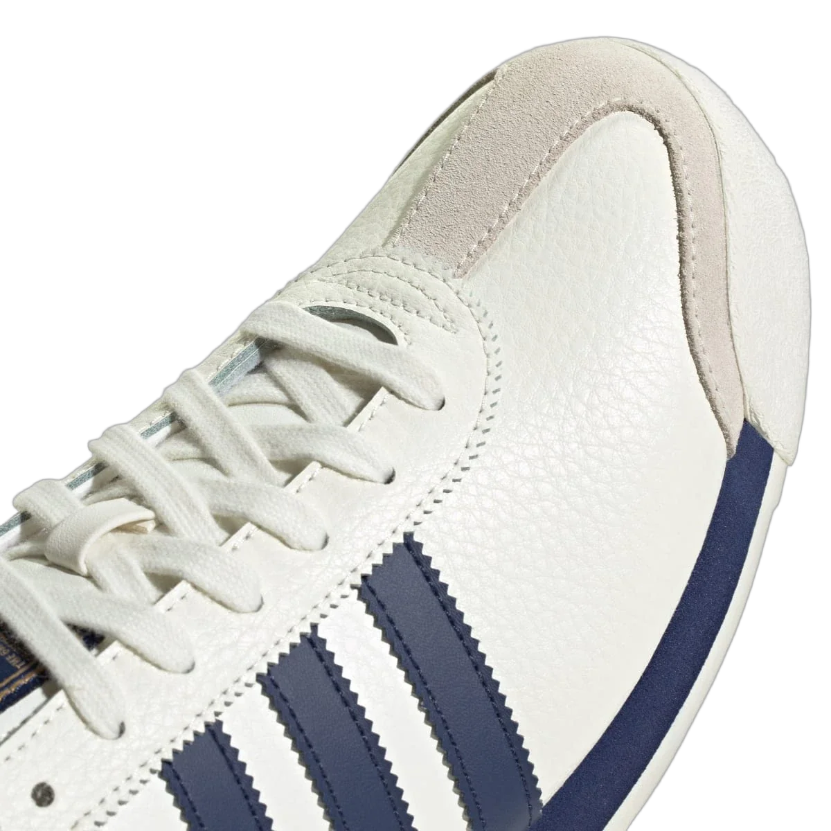 Overkicks - Adidas Samoa Off White Dark Blue Gold Metallic (JQ0047) - detalle