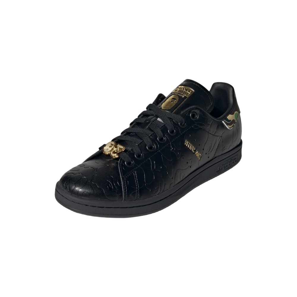 Overkicks - Adidas Stan Smith Bape 30th Anniversary Black (IG1116) - vista trasera