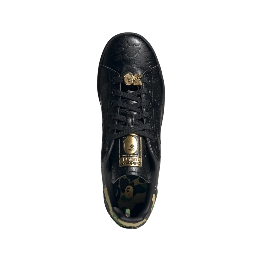 Overkicks - Adidas Stan Smith Bape 30th Anniversary Black (IG1116) - par completo