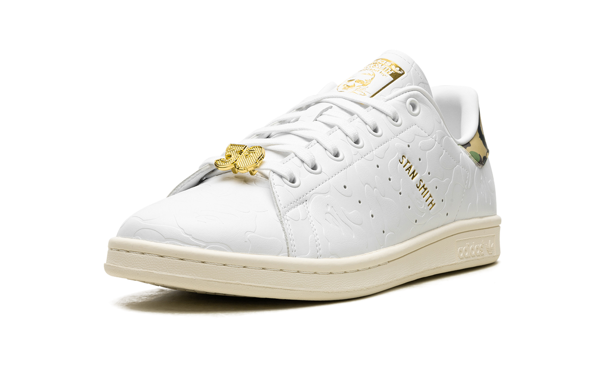 Overkicks - Adidas Stan Smith Bape 30th Anniversary White (IG1115) - detalle suela
