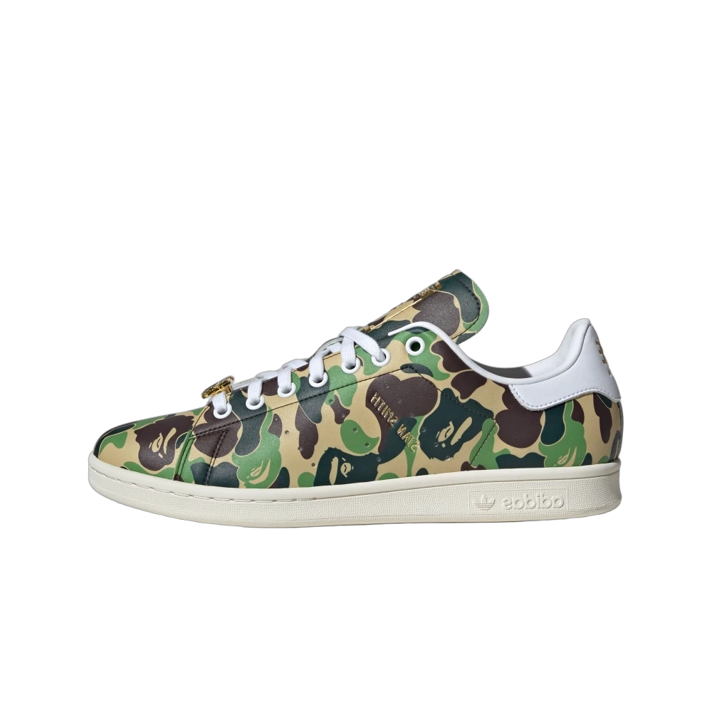 Overkicks - Adidas Stan Smith Bape ABC Camo (IG8949) - vista lateral