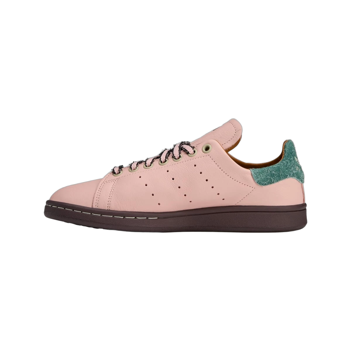 Overkicks - Adidas Stan Smith Brain Dead Vapour Pink (IH3434) - detalle talón