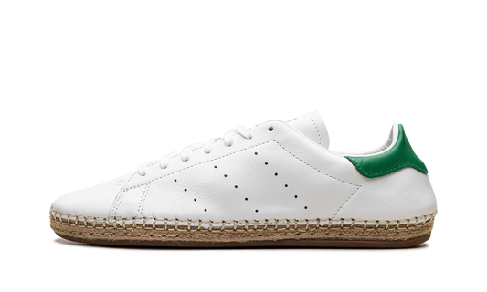 Overkicks - Adidas Stan Smith CLOT By Edison Chen Espadrille White Green (JQ9226) - vista lateral