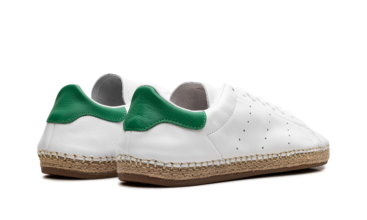 Overkicks - Adidas Stan Smith CLOT By Edison Chen Espadrille White Green (JQ9226) - par completo