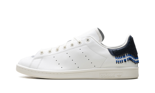 Overkicks - Adidas Stan Smith CLOT By Edison Chen Night Navy Beads (JR0022) - vista lateral