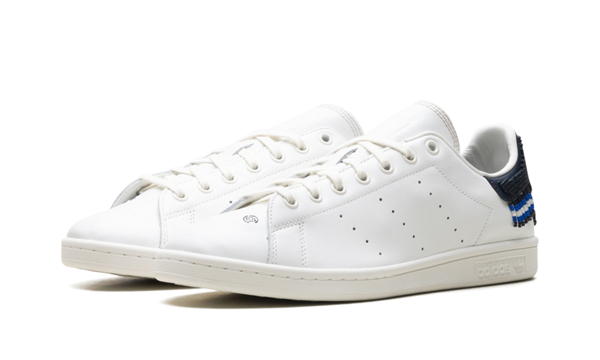 Overkicks - Adidas Stan Smith CLOT By Edison Chen Night Navy Beads (JR0022) - vista trasera