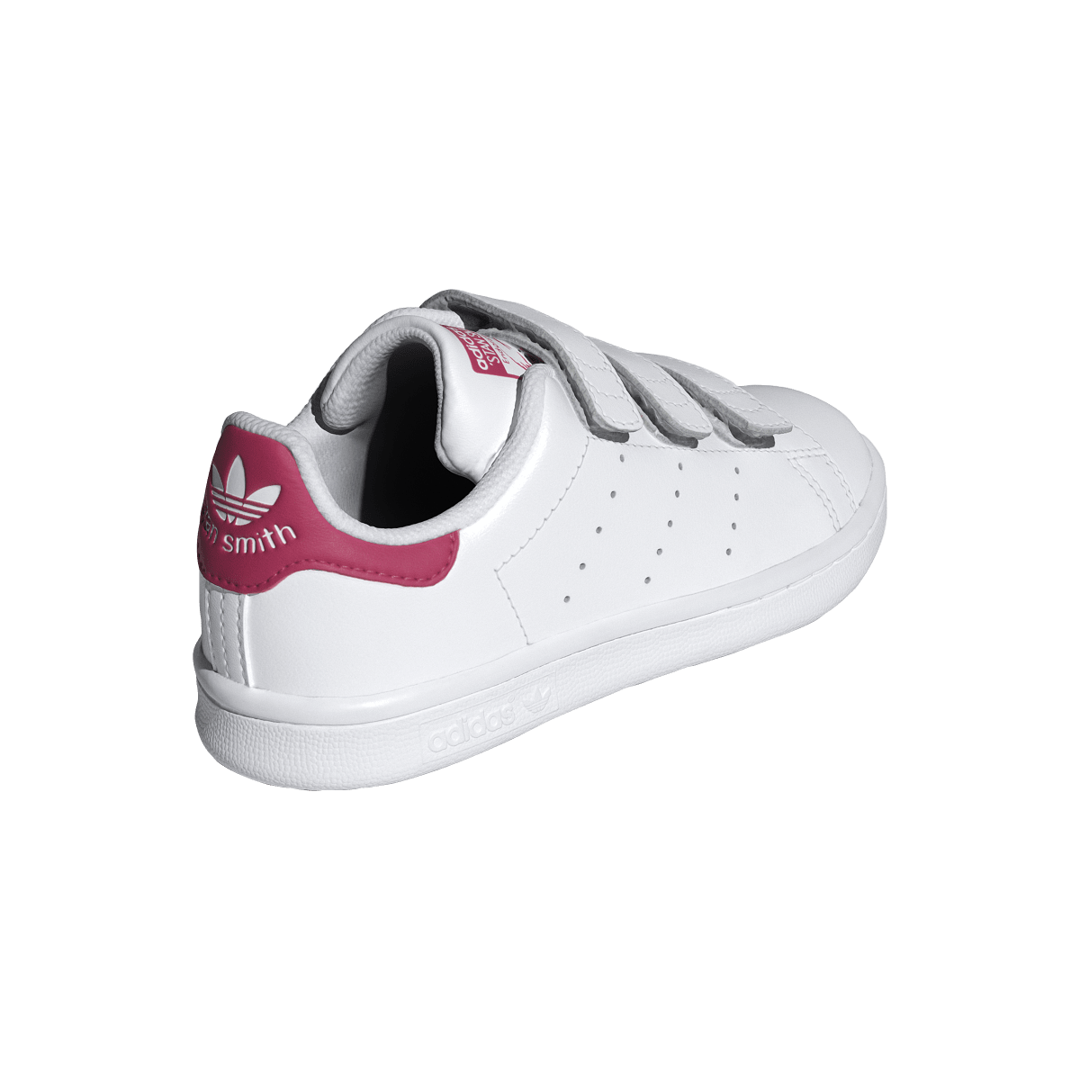 Overkicks - Adidas Stan Smith Comfort Closure Cloud White Bold Pink (PS) (JP9719) - imagen 5