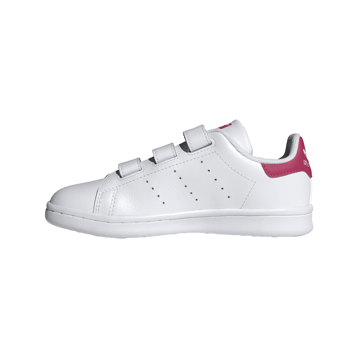 Overkicks - Adidas Stan Smith Comfort Closure Cloud White Bold Pink (PS) (JP9719) - imagen 6