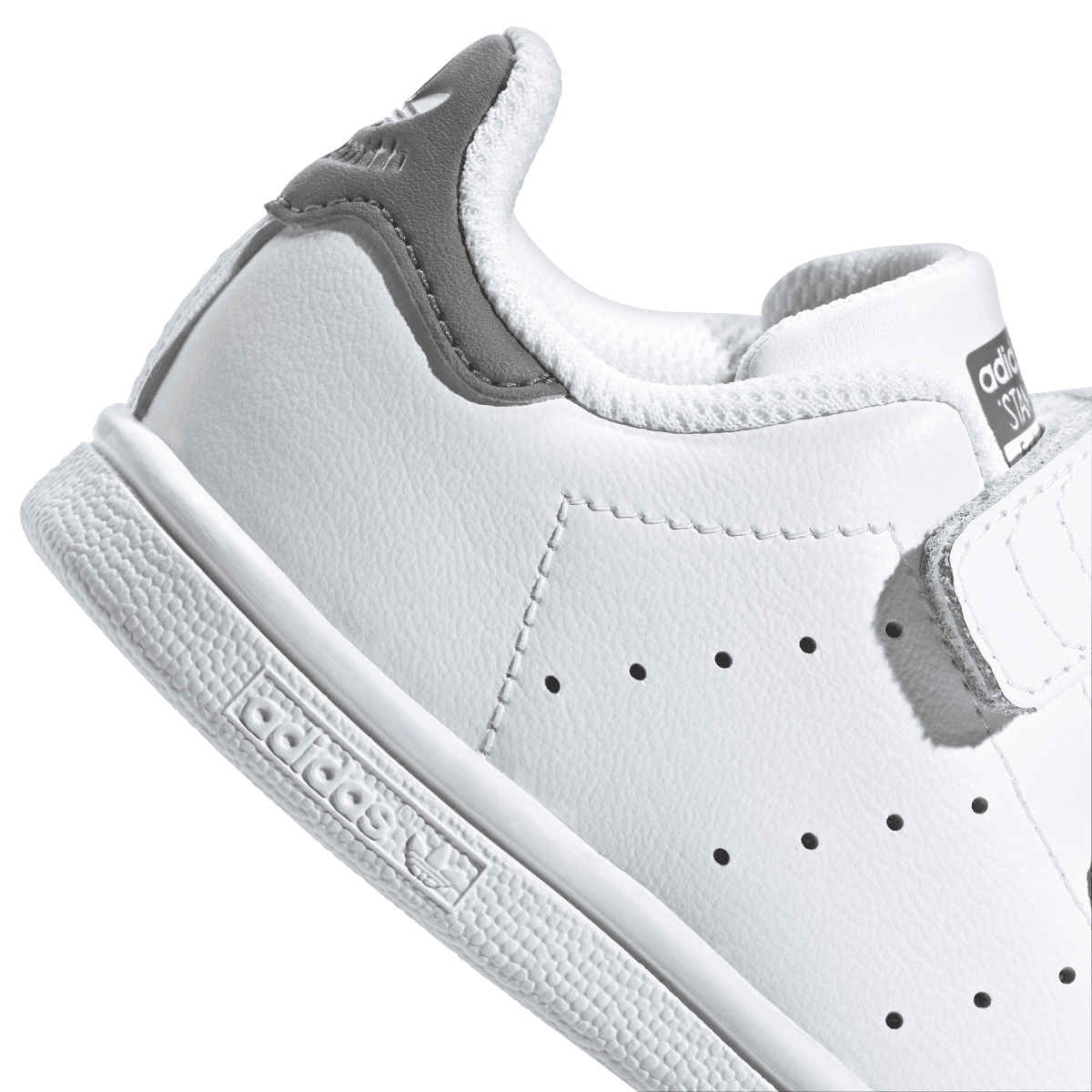 Overkicks - Adidas Stan Smith Comfort Closure Cloud White Bold Pink (TD) (JP9722) - imagen 7