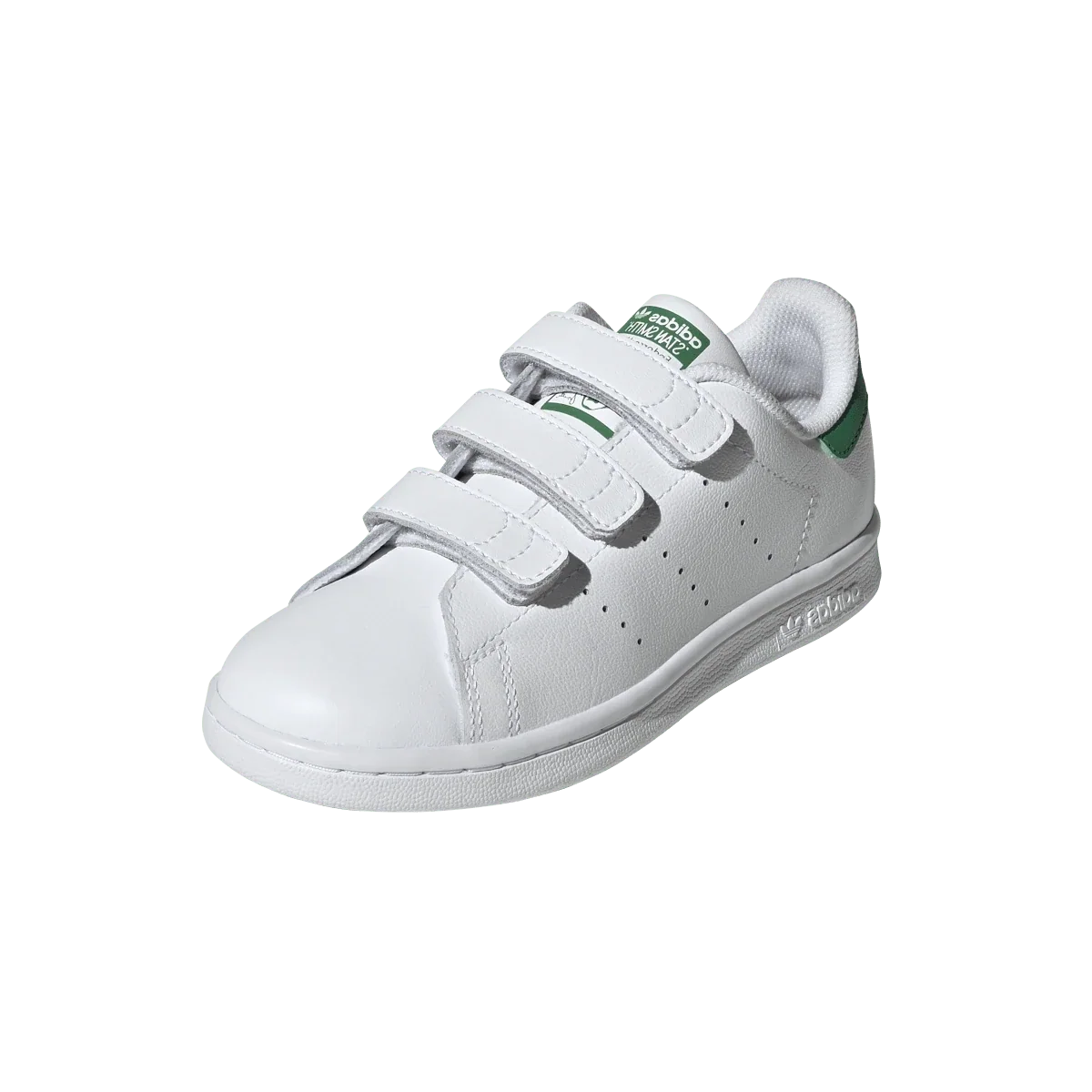 Overkicks - Adidas Stan Smith Comfort Closure Cloud White Green (PS) (JP9718) - imagen 2