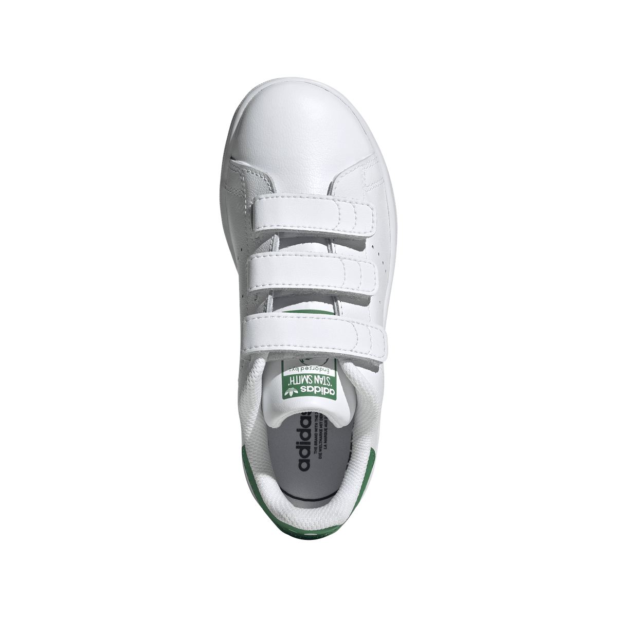 Overkicks - Adidas Stan Smith Comfort Closure Cloud White Green (PS) (JP9718) - imagen 3