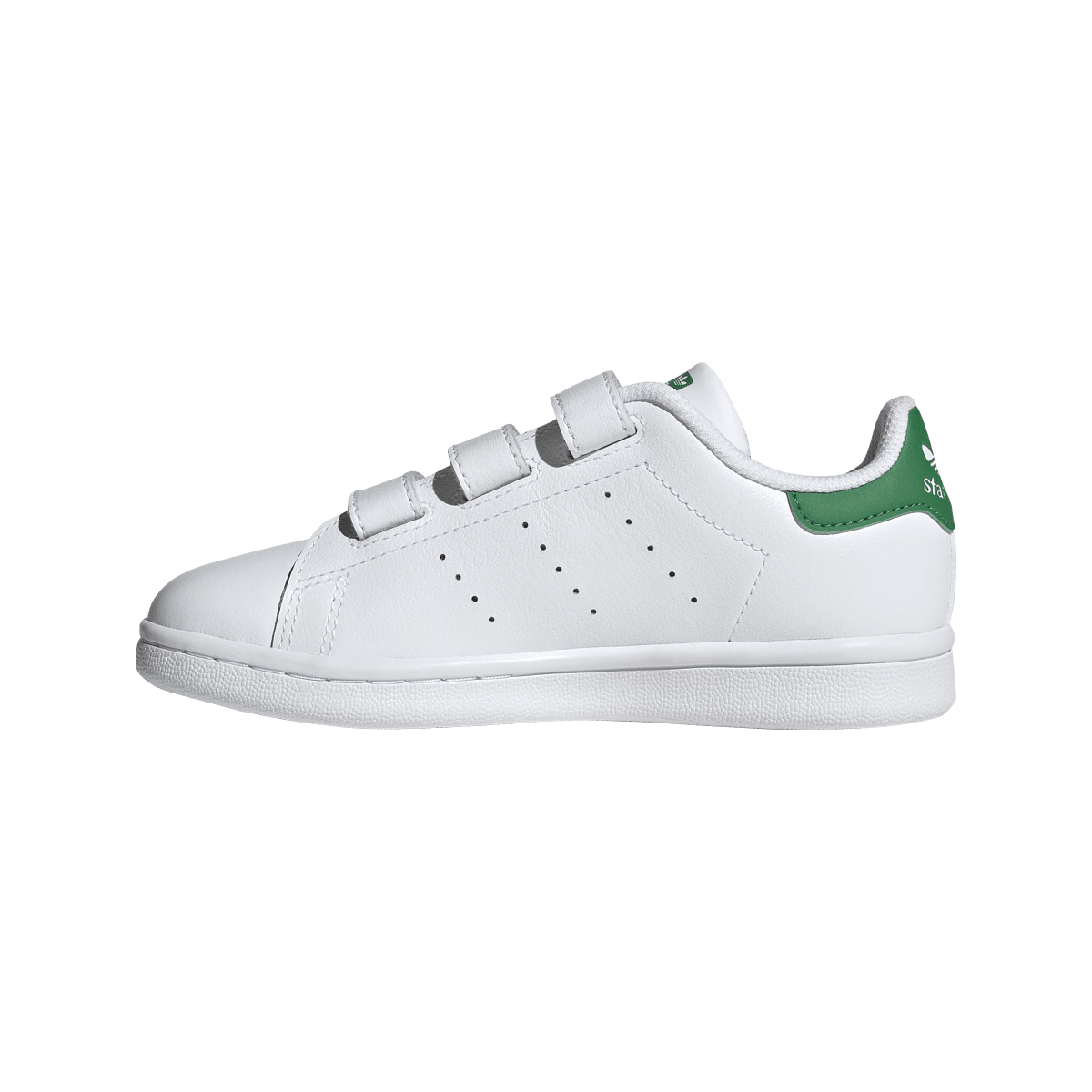 Overkicks - Adidas Stan Smith Comfort Closure Cloud White Green (PS) (JP9718) - imagen 6