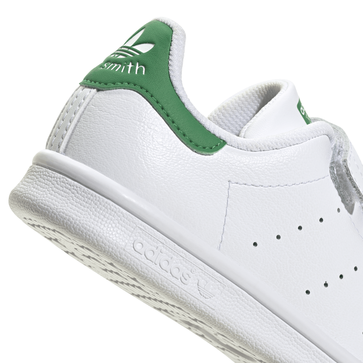 Overkicks - Adidas Stan Smith Comfort Closure Cloud White Green (PS) (JP9718) - imagen 7