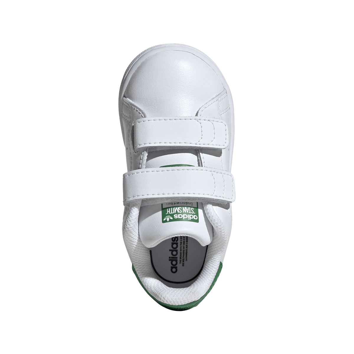 Overkicks - Adidas Stan Smith Comfort Closure Cloud White Green (TD) (JP9721) - imagen 3