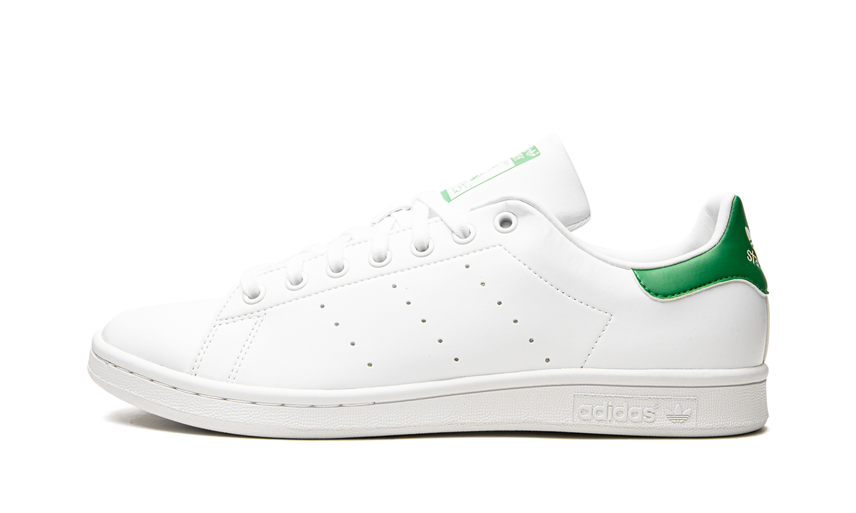 Overkicks - Adidas Stan Smith Forever PRIMEGREEN White (FX5502) - vista lateral