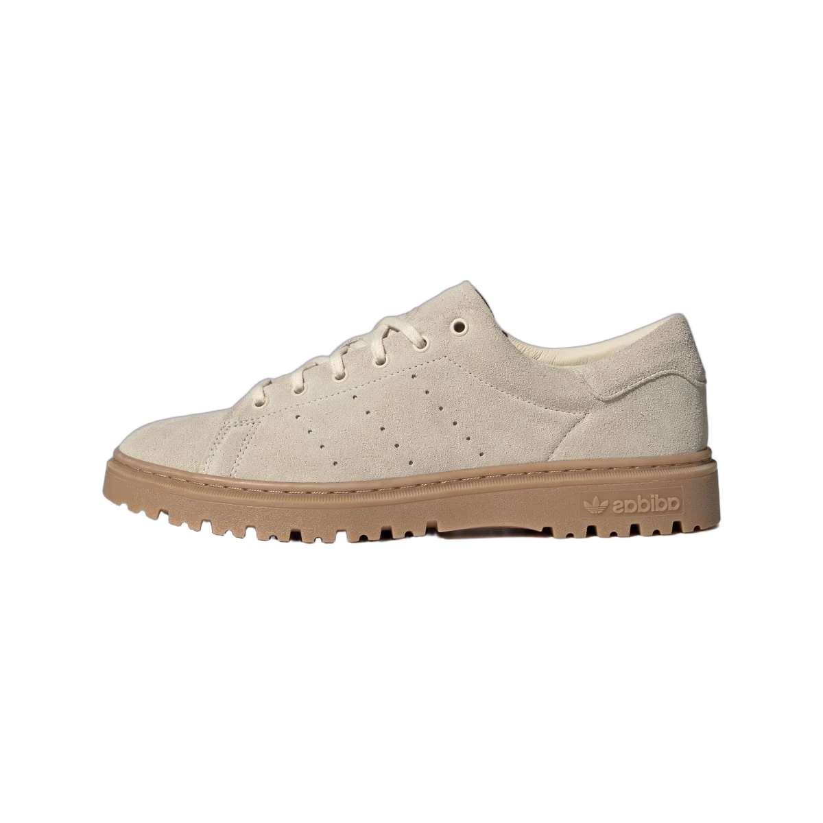 Overkicks - Adidas Stan Smith Freizeit Wonder White (JH7411) - vista lateral