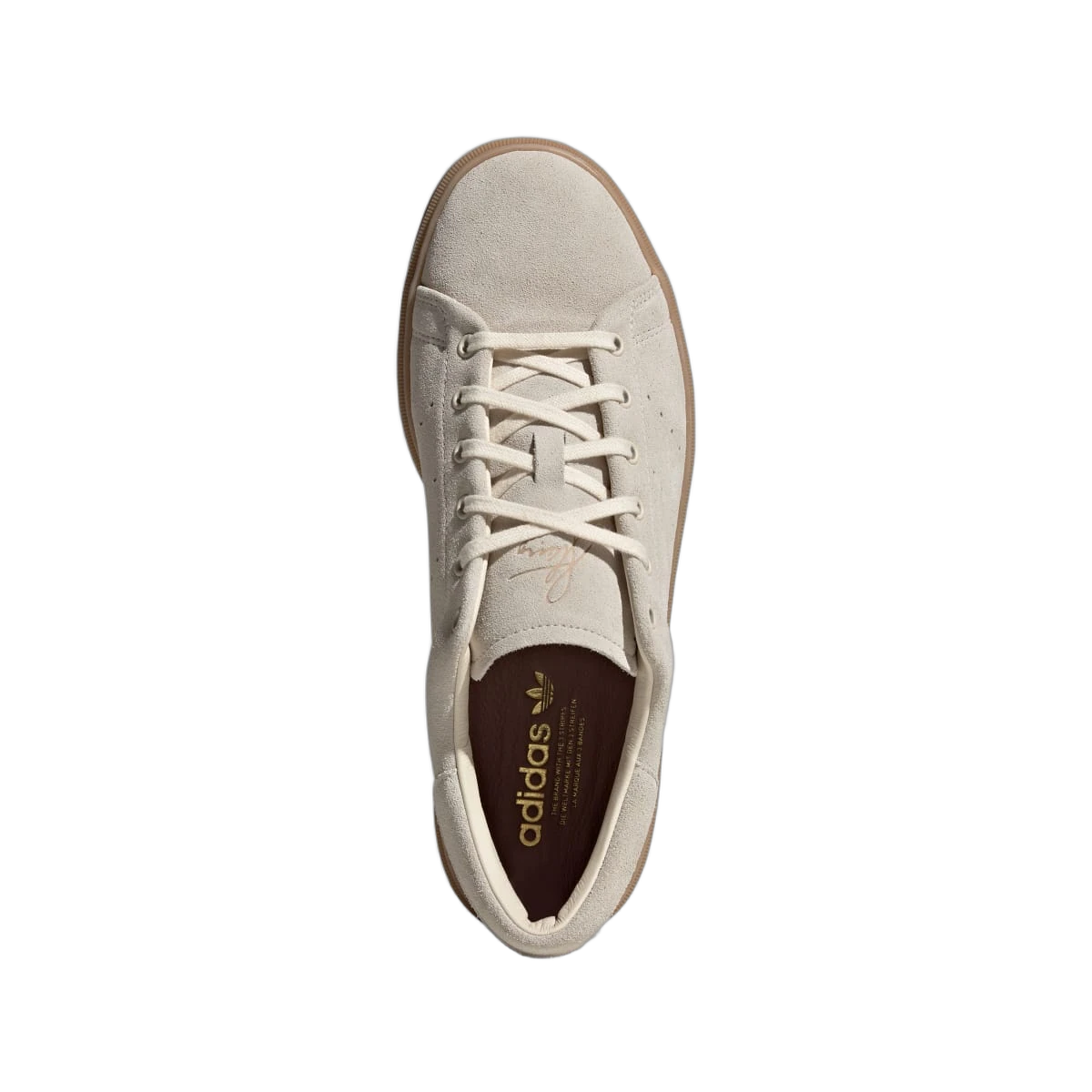 Overkicks - Adidas Stan Smith Freizeit Wonder White (JH7411) - vista trasera