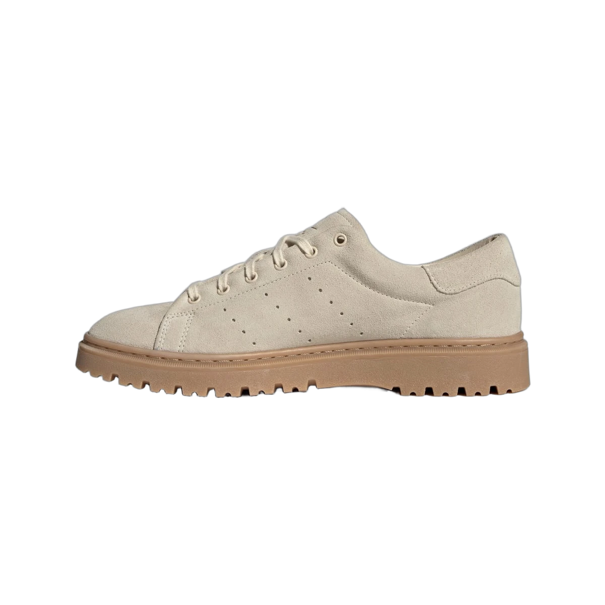 Overkicks - Adidas Stan Smith Freizeit Wonder White (JH7411) - detalle talón