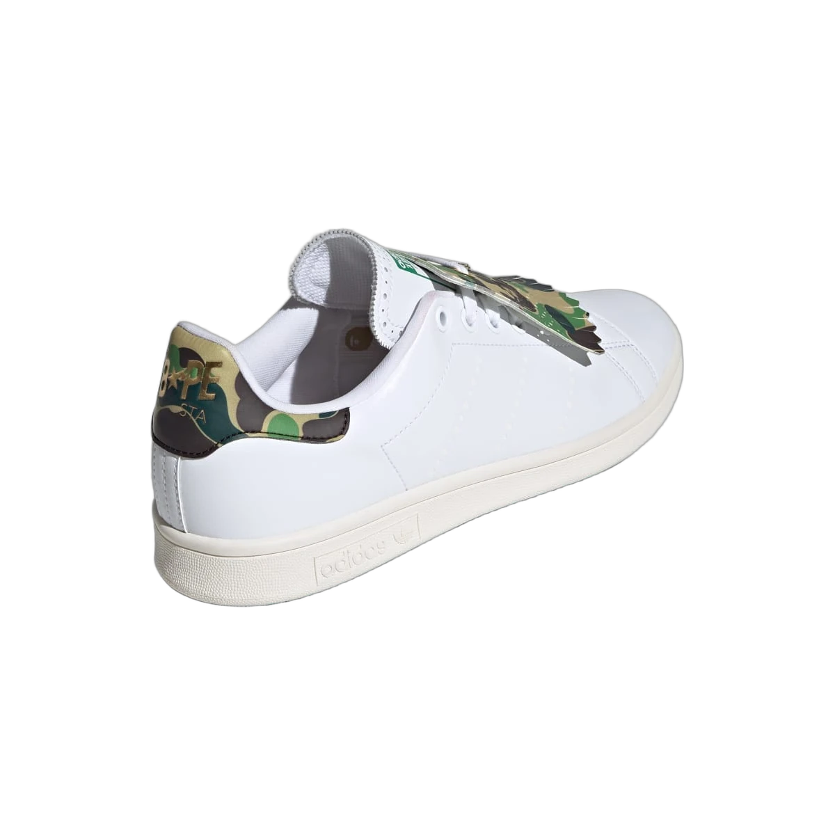 Overkicks - Adidas Stan Smith Golf Bape 30th Anniversary (Collectors Box) (IG5916) - detalle talón