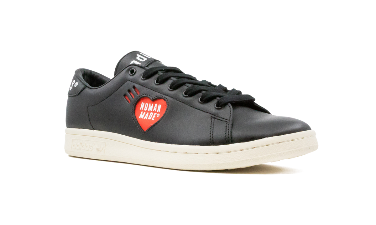 Overkicks - Adidas Stan Smith Human Made Black (FY0736) - detalle lateral interior