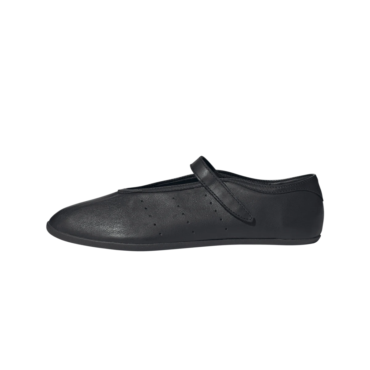 Overkicks - Adidas Stan Smith Lo Pro Triple Black (JQ6939) - vista lateral