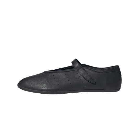 Overkicks - Adidas Stan Smith Lo Pro Triple Black (JQ6939) - vista lateral