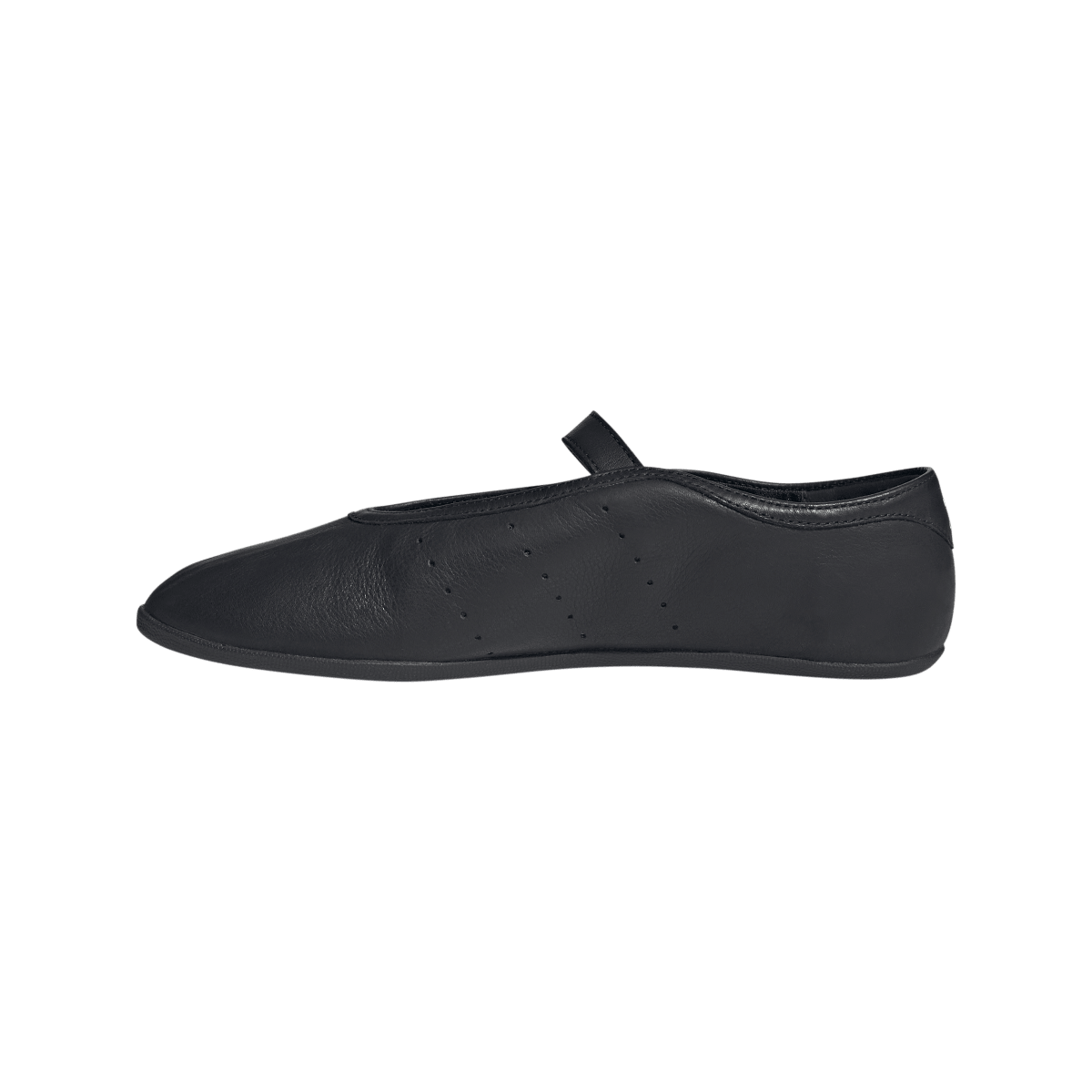 Overkicks - Adidas Stan Smith Lo Pro Triple Black (JQ6939) - detalle talón
