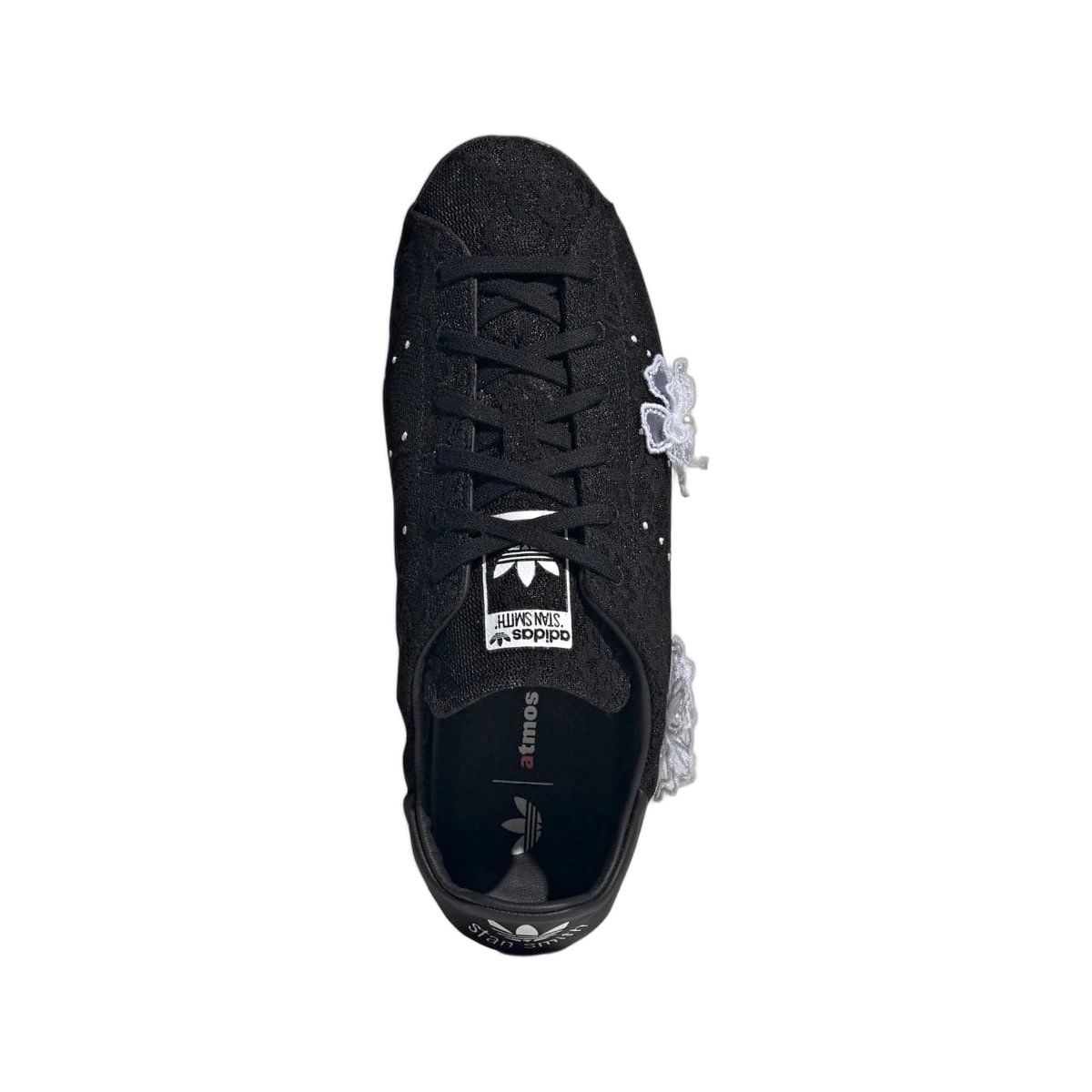 Overkicks - Adidas Stan Smith Lo Pro atmos Pink Black White Floral (JR4475) - vista trasera