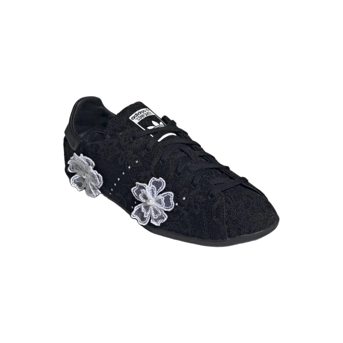Overkicks - Adidas Stan Smith Lo Pro atmos Pink Black White Floral (JR4475) - detalle suela