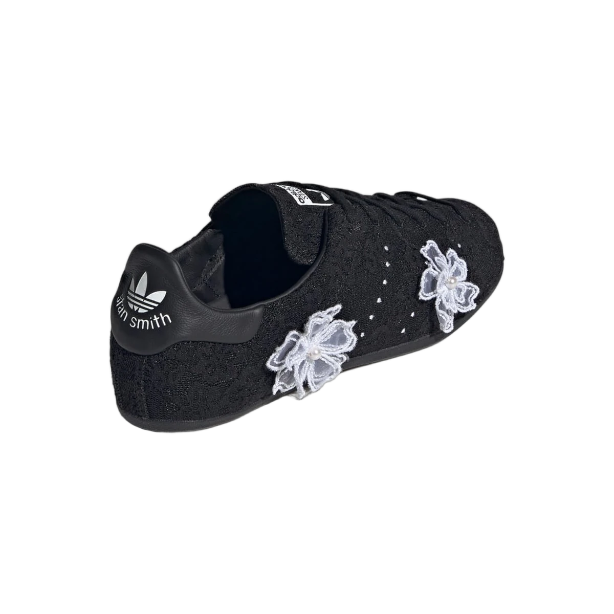 Overkicks - Adidas Stan Smith Lo Pro atmos Pink Black White Floral (JR4475) - vista superior