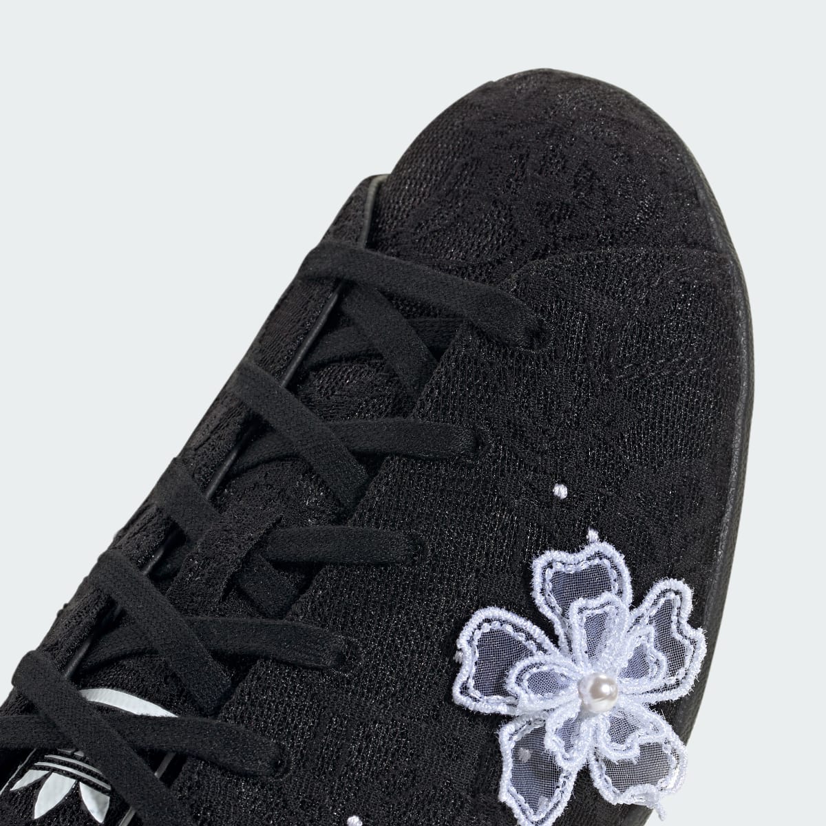 Overkicks - Adidas Stan Smith Lo Pro atmos Pink Black White Floral (JR4475) - detalle