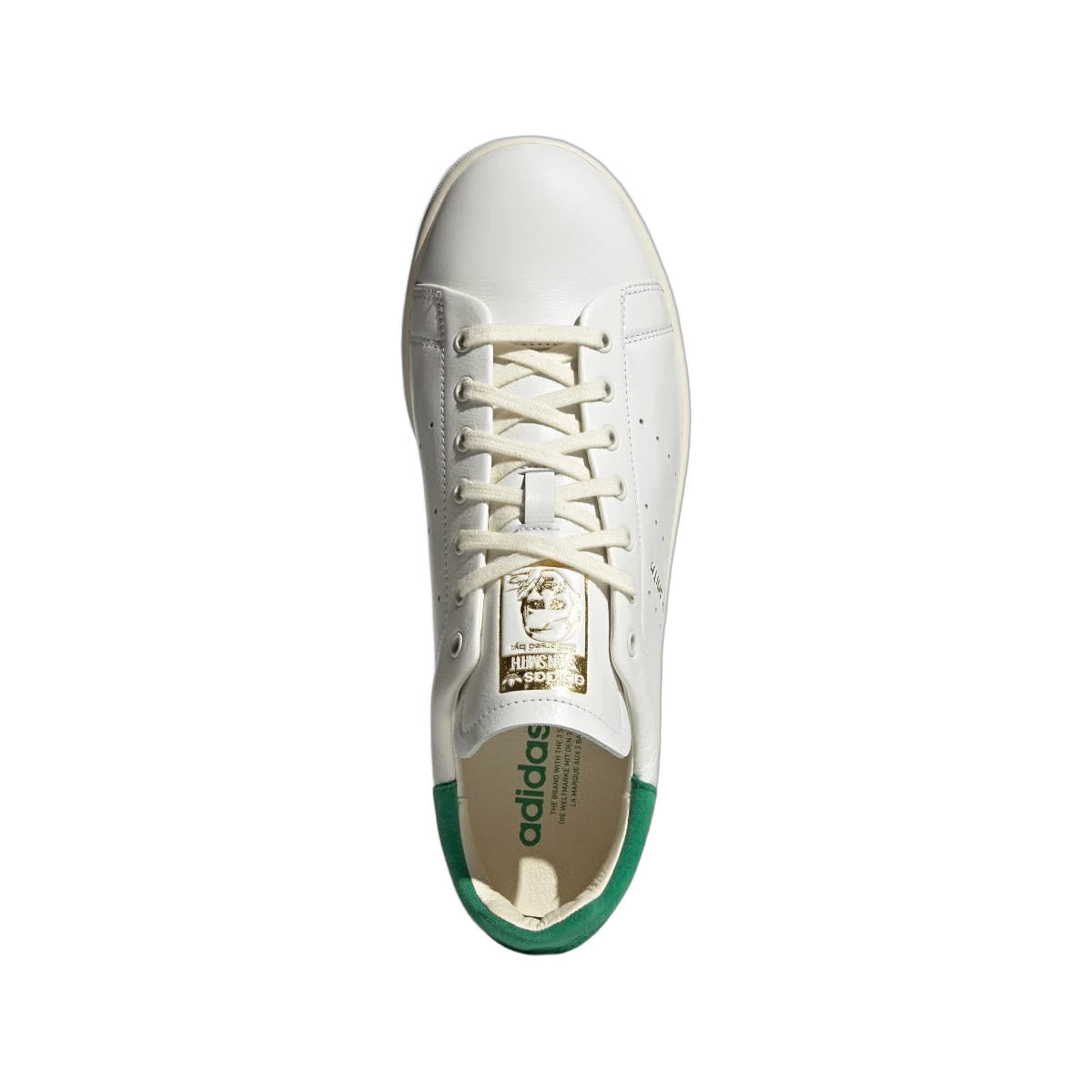 Overkicks - Adidas Stan Smith Lux White Green (IF8844) - vista trasera