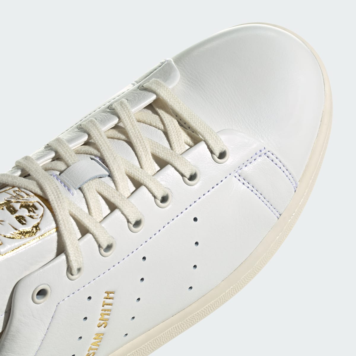 Overkicks - Adidas Stan Smith Lux White Green (IF8844) - detalle