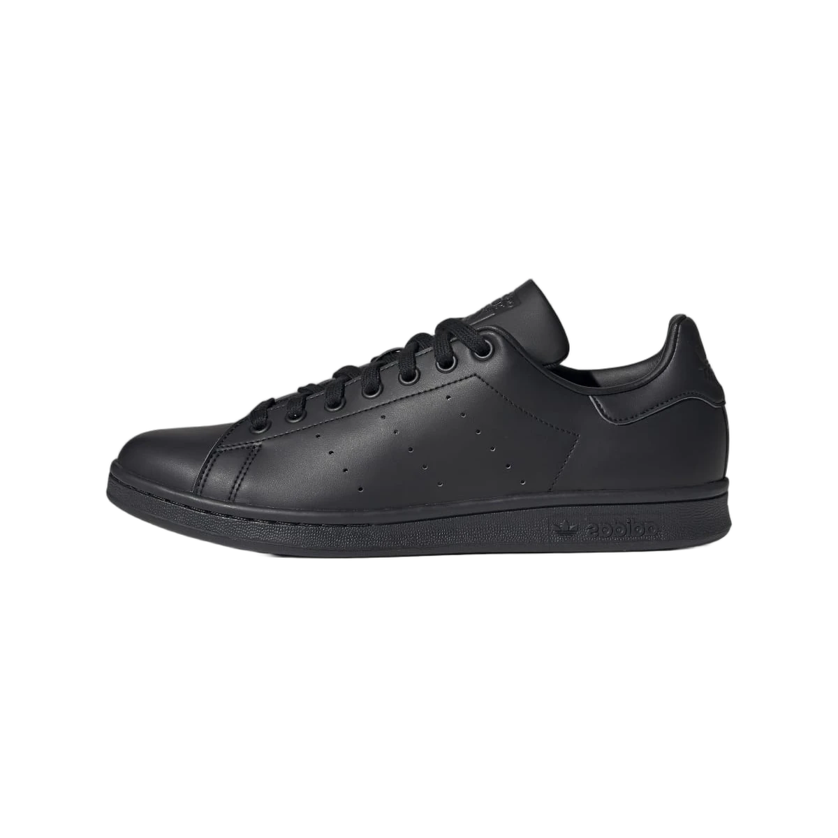 Overkicks - Adidas Stan Smith Primegreen Triple Black (FX5499) - vista lateral