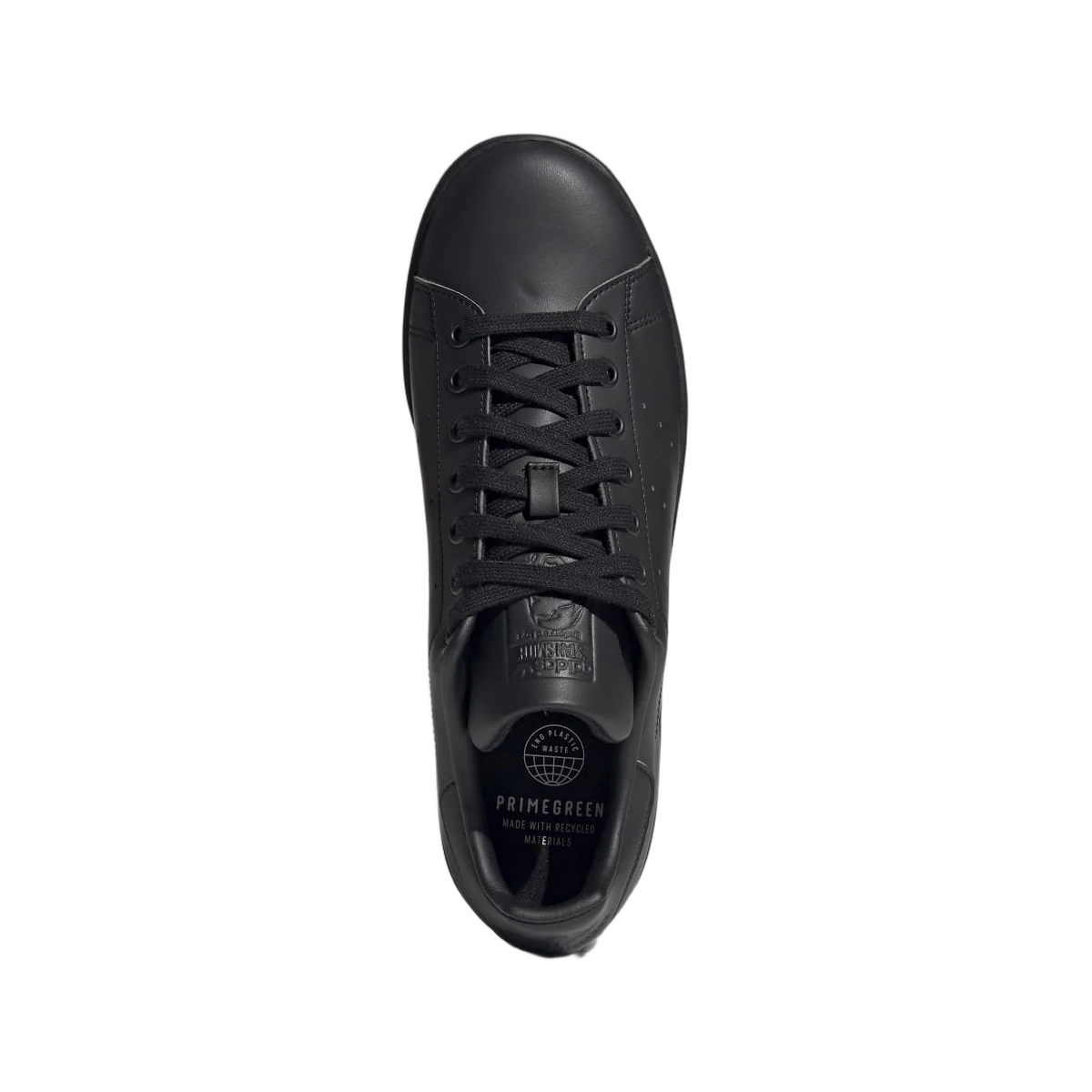 Overkicks - Adidas Stan Smith Primegreen Triple Black (FX5499) - vista trasera