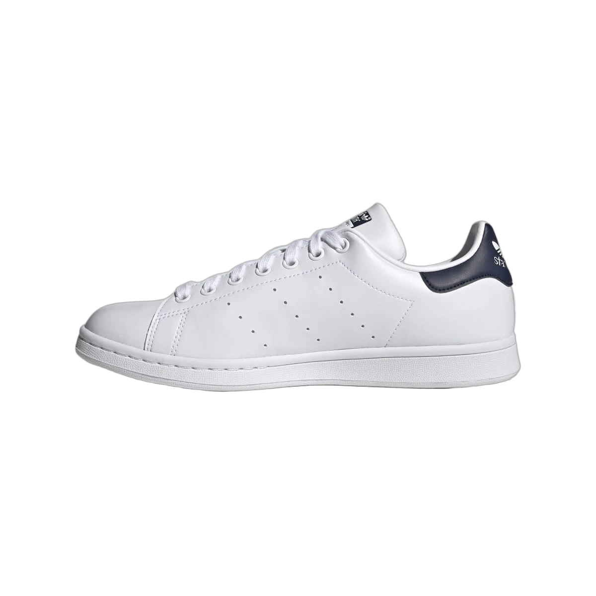 Overkicks - Adidas Stan Smith Primegreen White Collegiate Navy (FX5501) - detalle talón