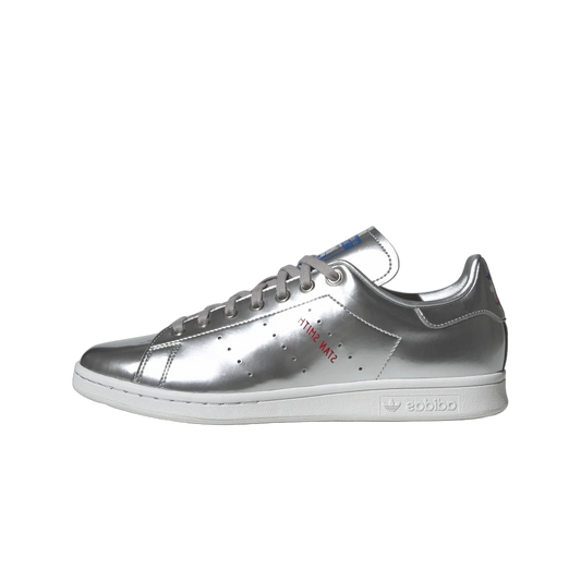 Overkicks - Adidas Stan Smith Silver Metallic (2019) (FW5363) - vista lateral