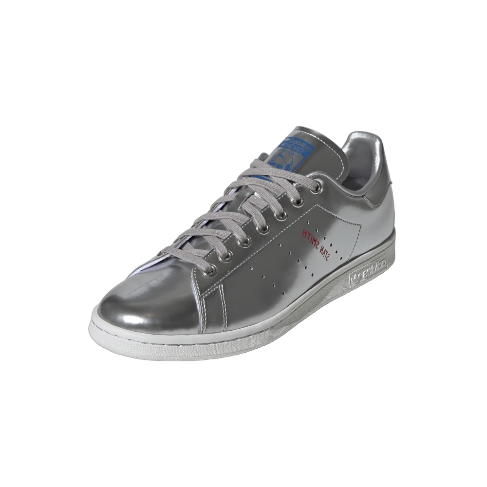 Overkicks - Adidas Stan Smith Silver Metallic (2019) (FW5363) - vista trasera