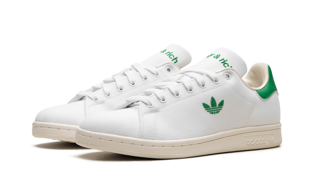 Overkicks - Adidas Stan Smith Sporty & Rich White Green (IF5658) - vista trasera