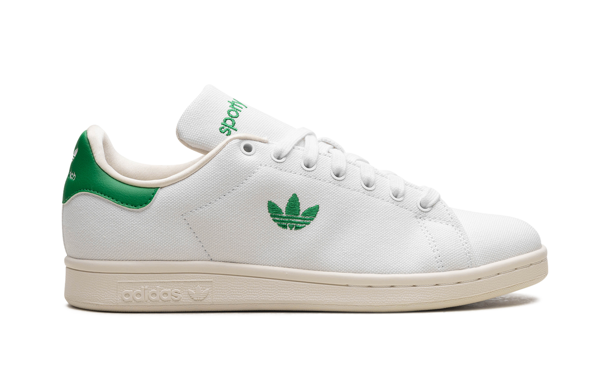 Overkicks - Adidas Stan Smith Sporty & Rich White Green (IF5658) - detalle talón