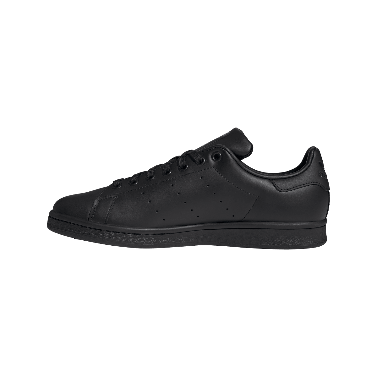 Overkicks - Adidas Stan Smith Triple Black (M20327) - detalle talón