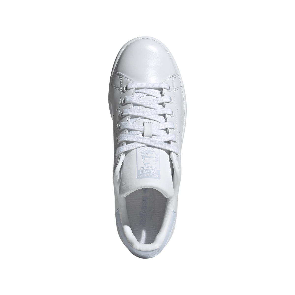 Overkicks - Adidas Stan Smith White Crystal Sky (LA6640) - par completo