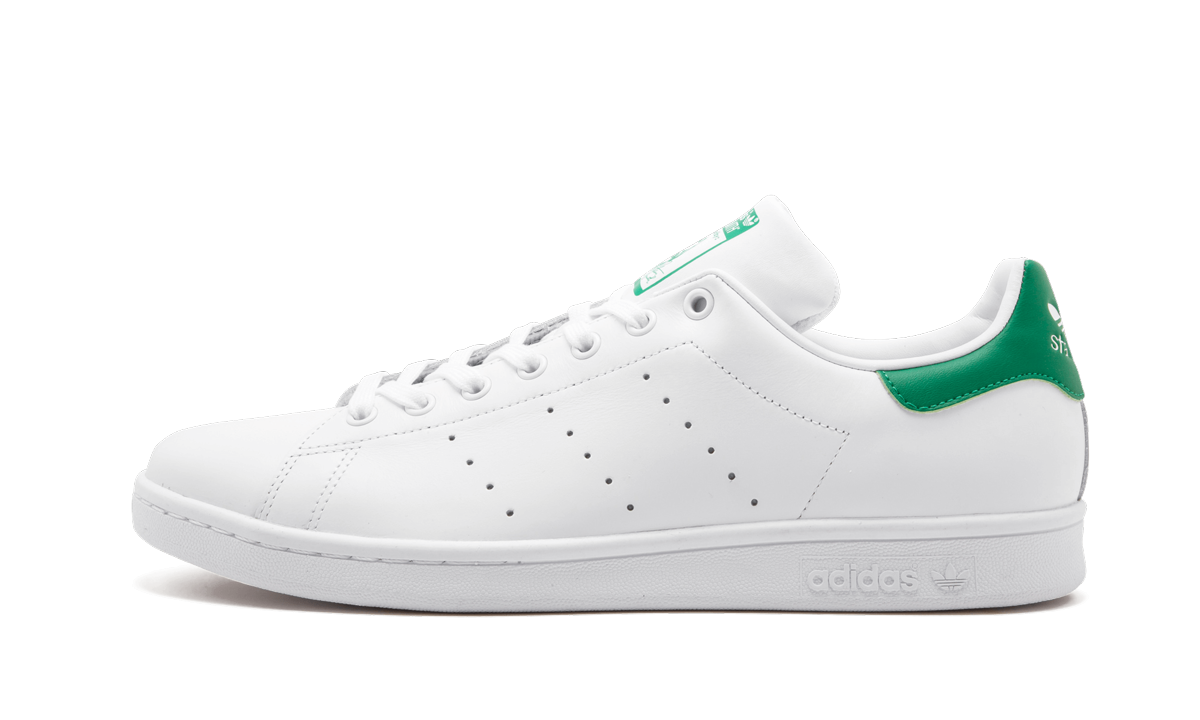 Overkicks - Adidas Stan Smith White Green (OG) (M20324) - vista lateral