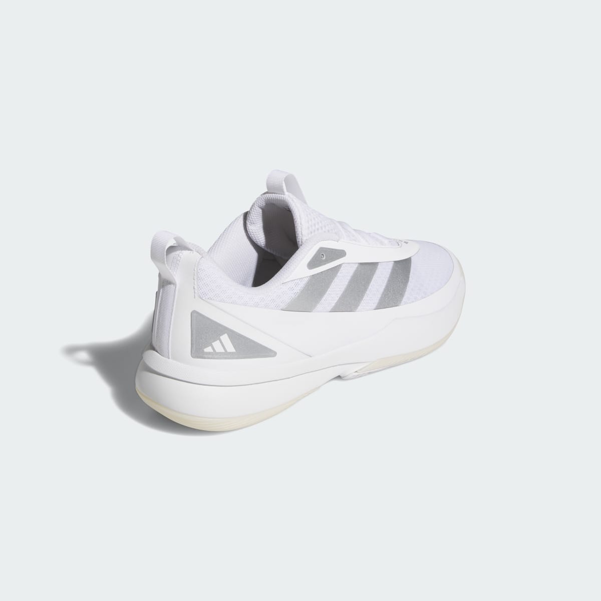 Overkicks - Adidas Subzone Cloud White Silver Metallic (JQ7807) - detalle lateral interior