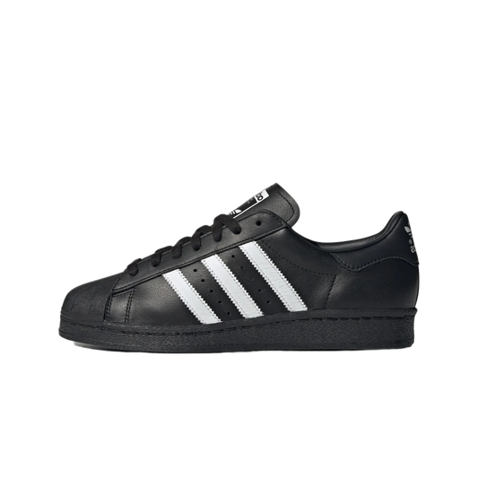 Overkicks - Adidas Superstar 82 Core Black White (JI2026) - vista lateral