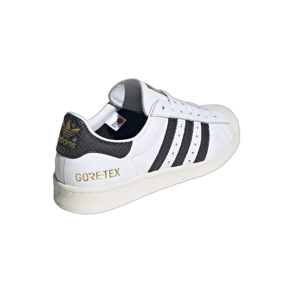 Overkicks - Adidas Superstar 82 Gore-Tex atmos White Black (JR7446) - vista superior
