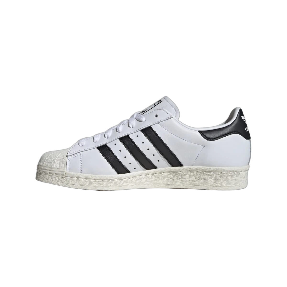 Overkicks - Adidas Superstar 82 White Core Black (JI2025) - detalle talón