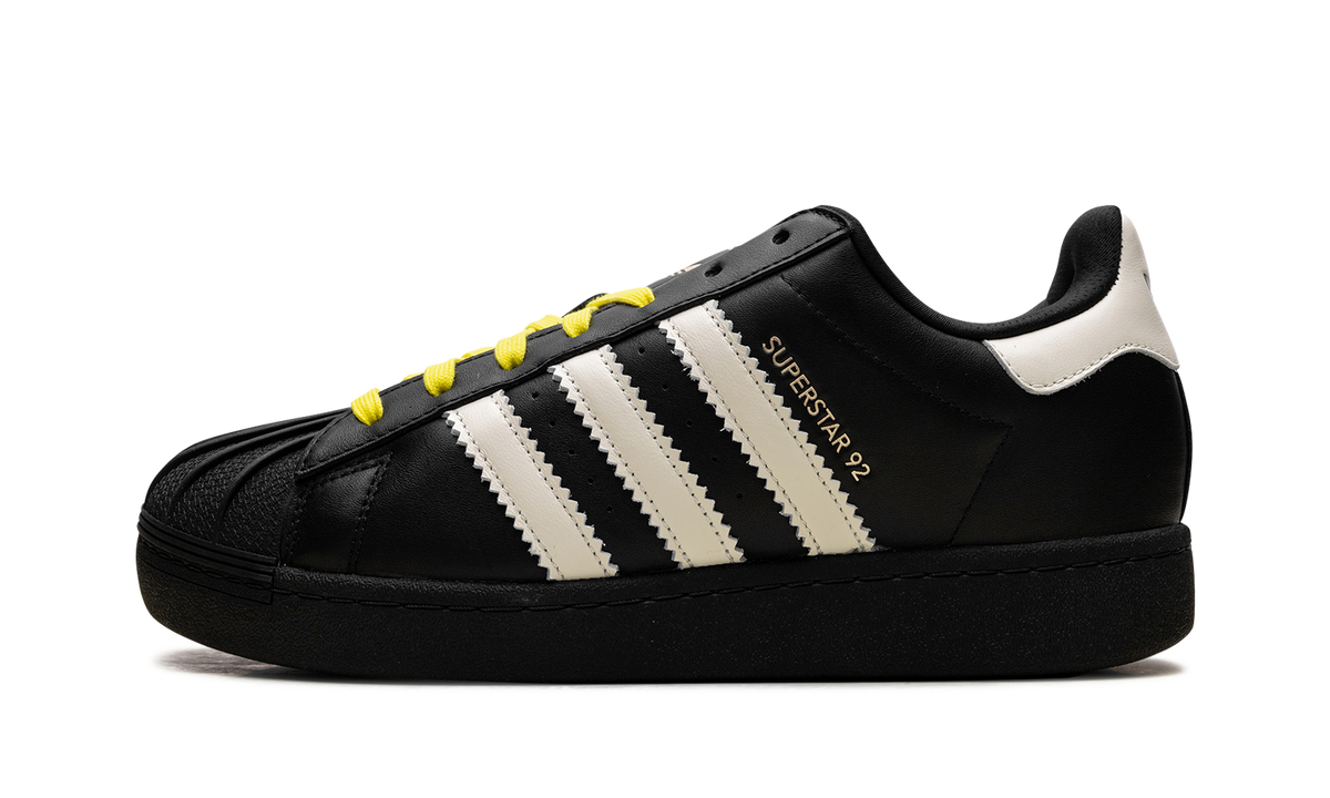 Overkicks - Adidas Superstar 92 by Pharrell Black White (JI4267) - vista lateral