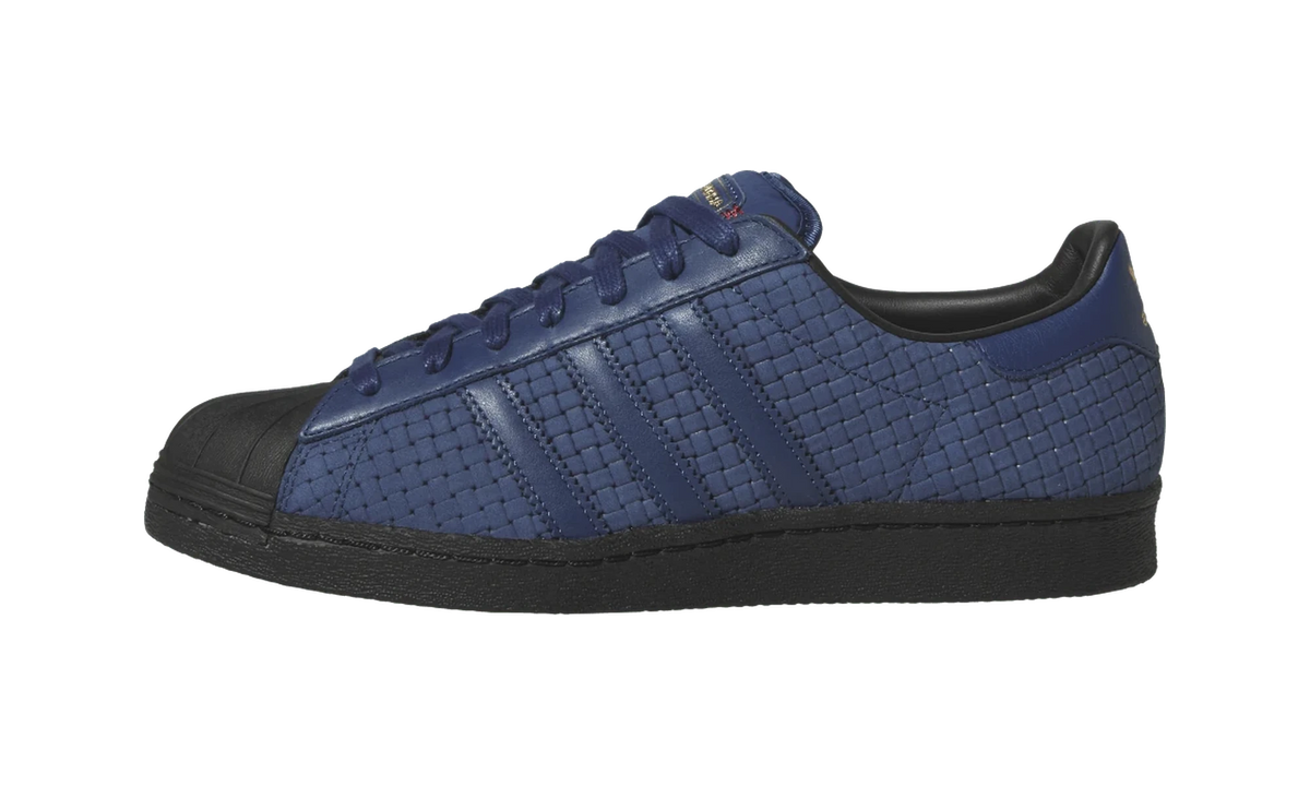 Overkicks - Adidas Superstar ADV Arrow & Beast Night Marine (JS2594) - vista lateral