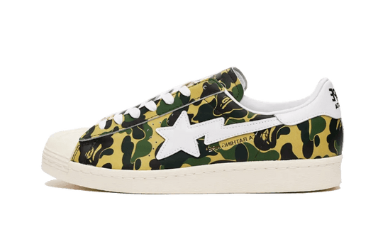 Overkicks - Adidas Superstar Bape ABC Camo Green (GZ8981) - vista lateral